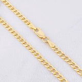 Cuban Links 7.35g / 24 in / 3.4mm Yellow Gold 18K