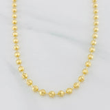 Half Moon Military Chain 18.9g / 24 3/4 in / 4mm 18K Yellow Gold