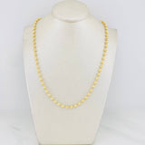 Cadena Militar Media Luna 18.5g / 24 3/4 in / 4mm Oro Amarillo 18K