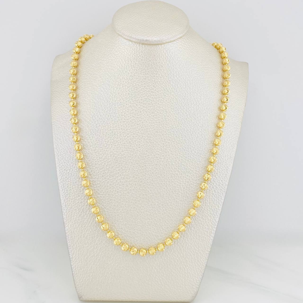 Half Moon Military Chain 21.25g / 18 1/2 in / 5mm 18K Yellow Gold