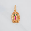 Dije Virgen Guadalupe 1.35g / 3/4 in Oro Rosa 18K