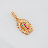 Dije Virgen Guadalupe 1.35g / 3/4 in Oro Rosa 18K