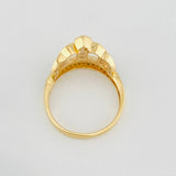 Anillo Corona 3.75g / T7 3/4 Oro Amarillo 18K