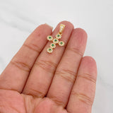 Dije Cruz Tupida 2g / 1 in Oro Amarillo 18K