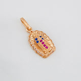 Dije Virgen Guadalupe 1.3g / 3/4 in Oro Rosa 18K