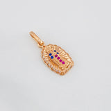Dije Virgen Guadalupe 1.3g / 3/4 in Oro Rosa 18K