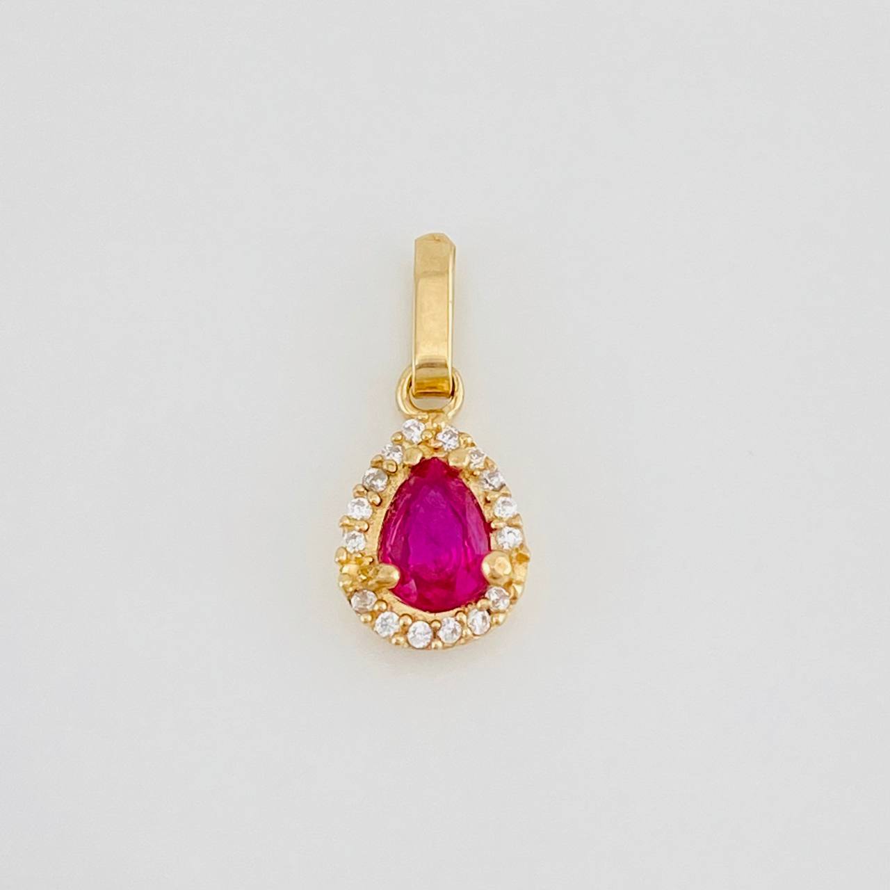 Dije Gota 1.2g / 3/4 in Oro Amarillo 18K