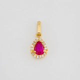Dije Gota 1.2g / 3/4 in Oro Amarillo 18K