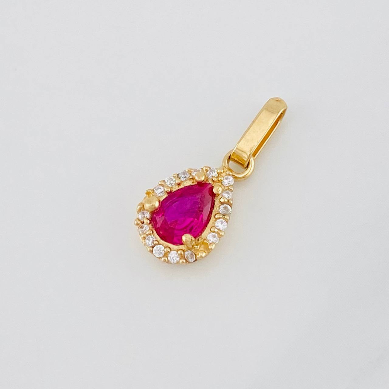 Dije Gota 1.2g / 3/4 in Oro Amarillo 18K