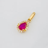 Dije Gota 1.2g / 3/4 in Oro Amarillo 18K