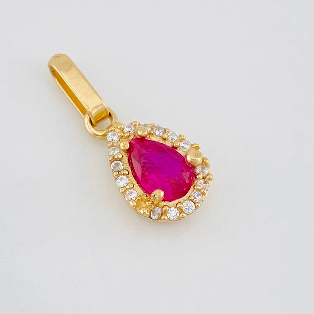 Dije Gota 1.2g / 3/4 in Oro Amarillo 18K