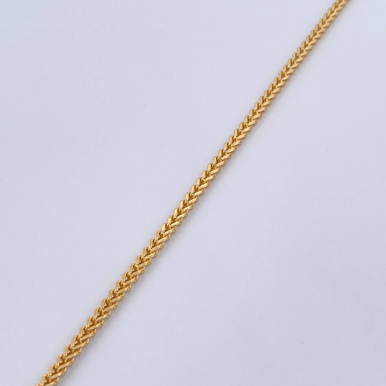 Pulso Franco 3.05gr / 21.1cm / 2.2mm Oro Amarillo +4 18K $