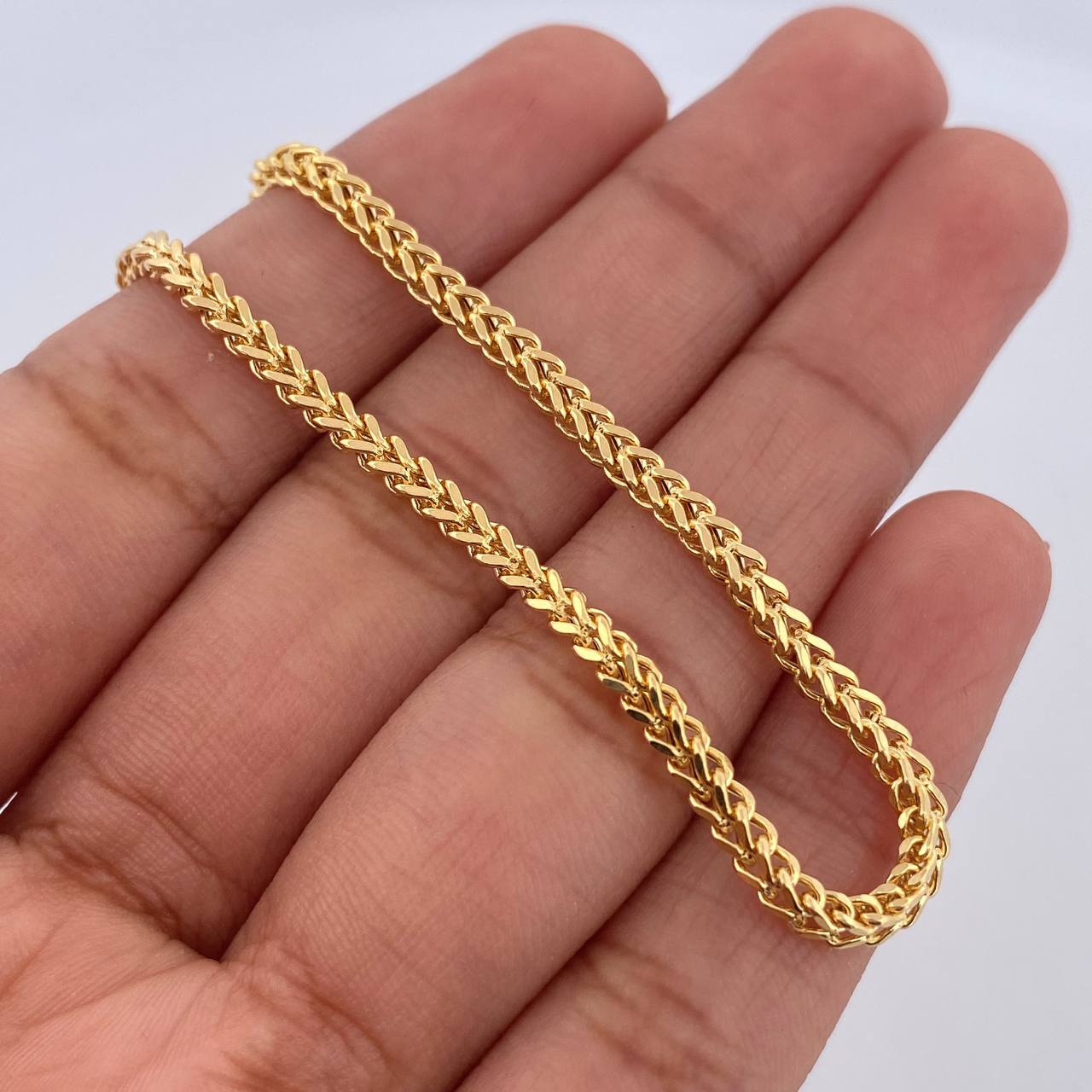 Pulso Franco 3.05gr / 21.1cm / 2.2mm Oro Amarillo +4 18K $