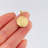 Dije Angel De La Guarda 1.2 g / 1 in Oro Amarillo 18K