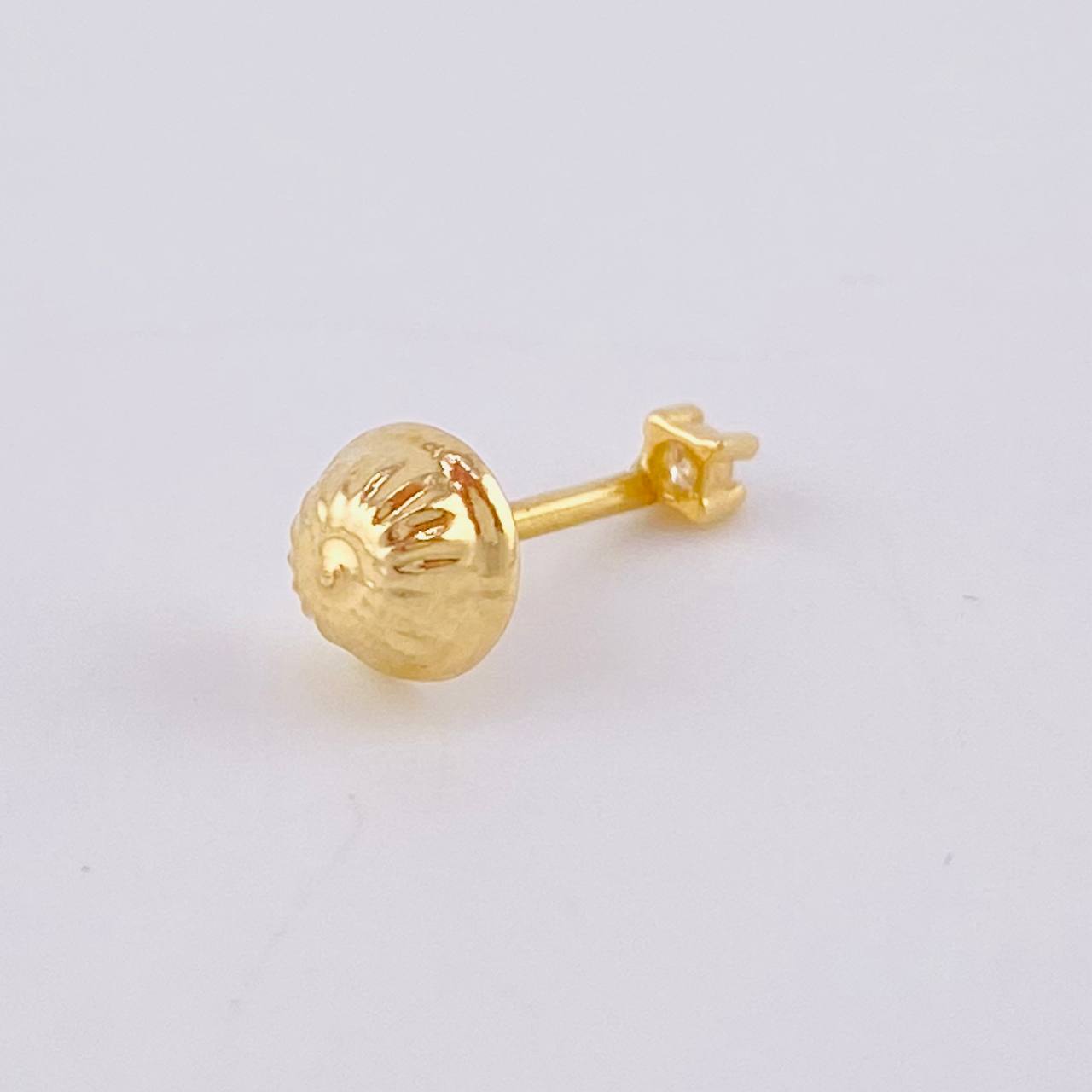 Topo Unico 4 Pts 0.25 g / in / 2.35 mm Oro Amarillo 18K