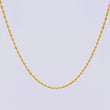 Cadena Lazo 1.1g / 24 in / 1.23mm Oro Amarillo 18K
