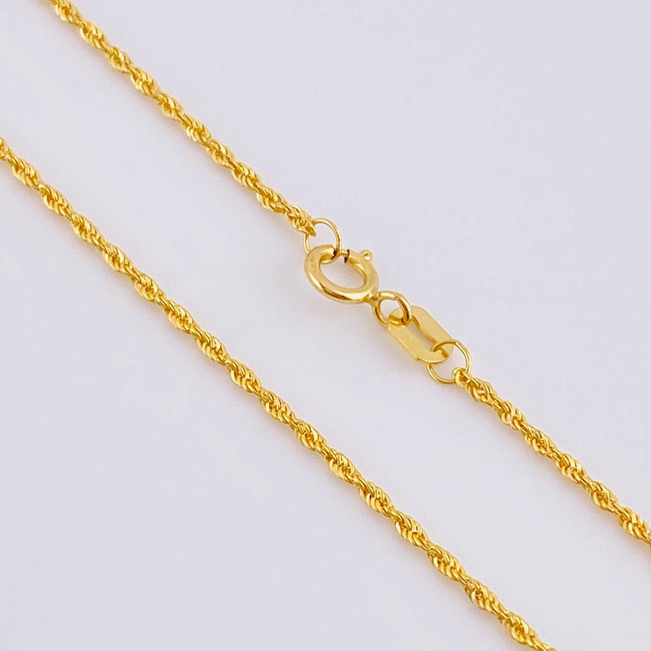 Rope Chain 1.1 g / 23 1/2 in / 1.25 mm 18K Yellow Gold