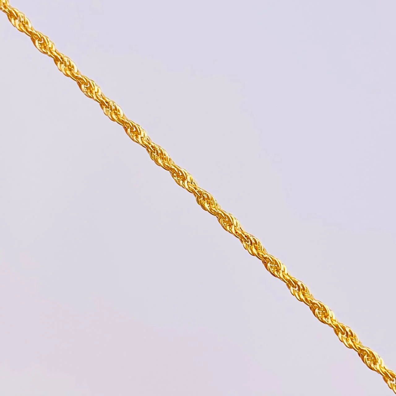 Rope Chain 1g / 24 in / 1.2mm Yellow Gold 18K