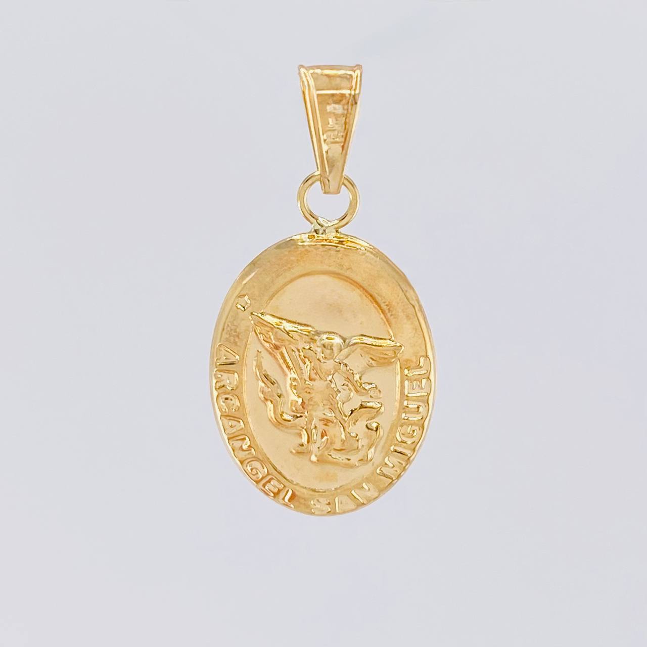 Pendant Saint Michael the Archangel 1.2 g / 1 in Yellow Gold 18K