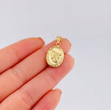 Pendant Saint Michael the Archangel 1.2 g / 1 in Yellow Gold 18K