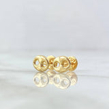 Topos GC 0.75gr / 8mm Lisos Oro Amarillo 18K ©