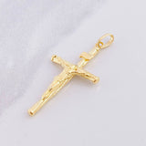 Dije Cruz Cristo 1.1g / 1 1/2 in Oro Amarillo 18K