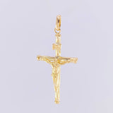 Dije Cruz Cristo 1.15g / 1 1/2 in Oro Amarillo 18K