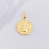 Dije San Benito 1.05g / 1 in Oro Amarillo 18K