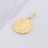 Dije San Benito 1.05g / 1 in Oro Amarillo 18K