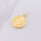 Dije San Benito 0.7g / 3/4 in Oro Amarillo 18K