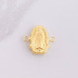 Charm Virgen de Guadalupe 0.6g / 1/2 in 18K Yellow Gold
