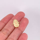 Herraje Virgen de Guadalupe 0.5g / 1/2 in Oro Amarillo 18K