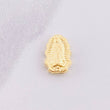 Herraje Virgen de Guadalupe 0.45g / 1/4 in Oro Amarillo 18K