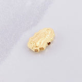 Charm Virgen de Guadalupe 0.5g / 1/4 in Yellow Gold 18K