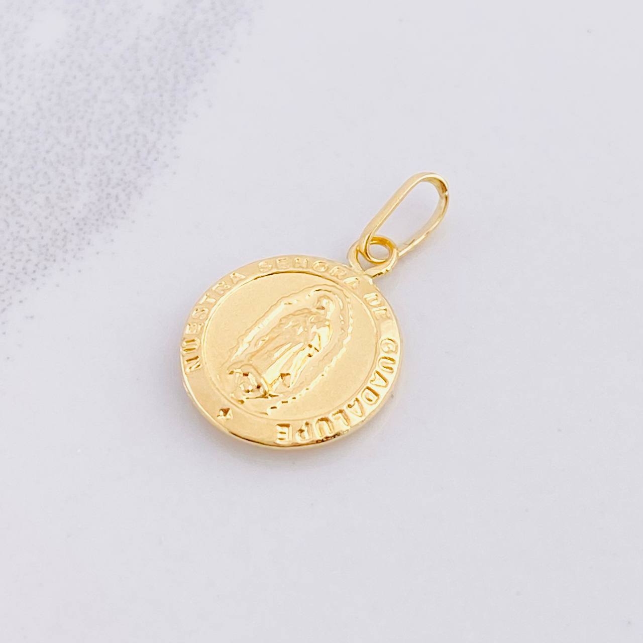 Dije Virgen de Guadalupe 0.55g / 3/4 in Oro Amarillo 18K