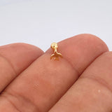 Piercing Ave 0.25gr / 1/2 in / Oro Amarillo 18K &