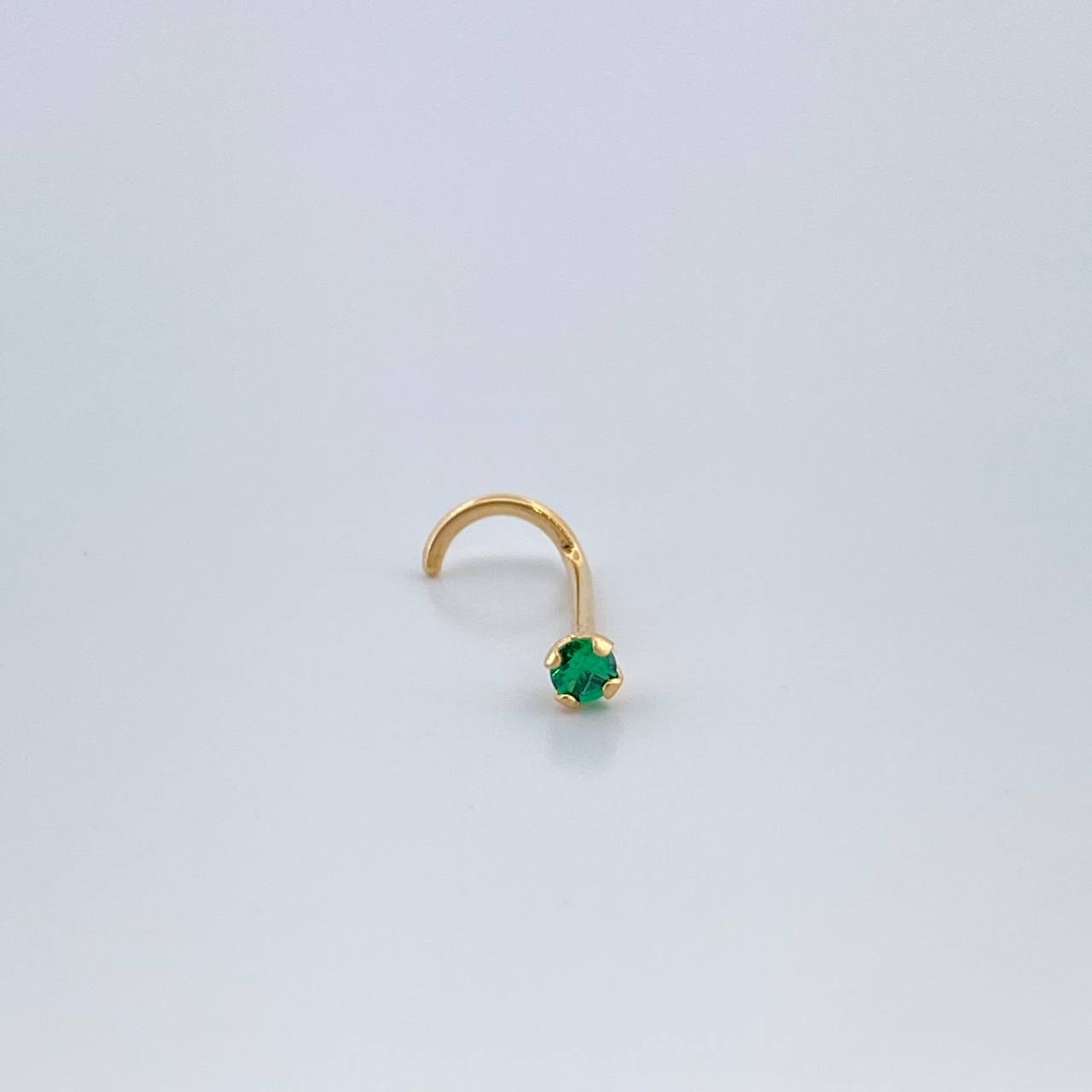 Piercing Chispa 0.15gr / 1/2 in / Oro Amarillo 18K &