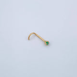 Piercing Chispa 0.15gr / 1/2 in / Oro Amarillo 18K &