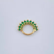 Piercing Earcuff Tiara Maya 0.8gr / 0.5in / 18K Gold