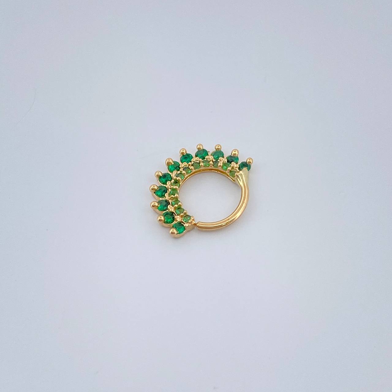 Piercing Earcuff Tiara Maya 0.8gr / 0.5in / 18K Gold