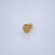 Flat Circle Piercing 0.35gr / 0.5in / 18K Gold +0$