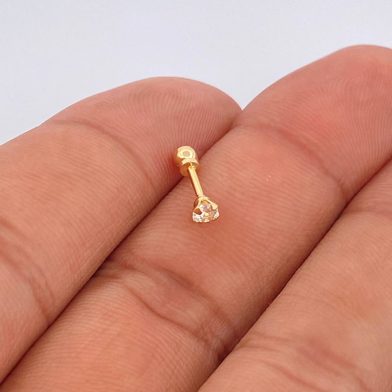 Four Claw Piercing 0.3gr / 0.5in / 18K Gold +0$