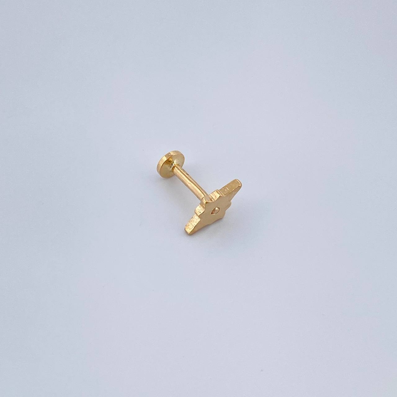 Cardinal Star Piercing 0.5gr / 0.5in / 18K Gold +0$