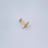 Cardinal Star Piercing 0.5gr / 0.5in / 18K Gold +0$