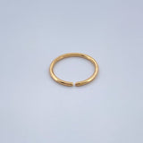 Piercing Aro 0.2gr / 1/4 in / Oro Amarillo 18K &