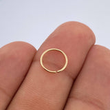 Piercing Aro 0.2gr / 1/2 in / Oro Amarillo 18K &