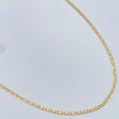 Cadena Escalera Plana 2.5gr / 17 3/4 in / Tres Oros +3 18K &