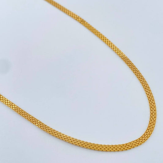 Cadena China 2.65gr / 15 3/4 in / Oro Amarillo +1 18K &