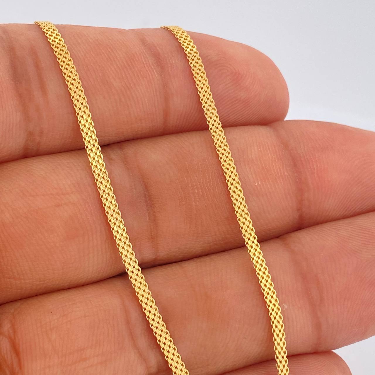 Cadena China 2.65gr / 15 3/4 in / Oro Amarillo +1 18K &