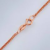 Cadena Franco 3.3gr / 19 3/4 in / Oro Rosa +3 18K &